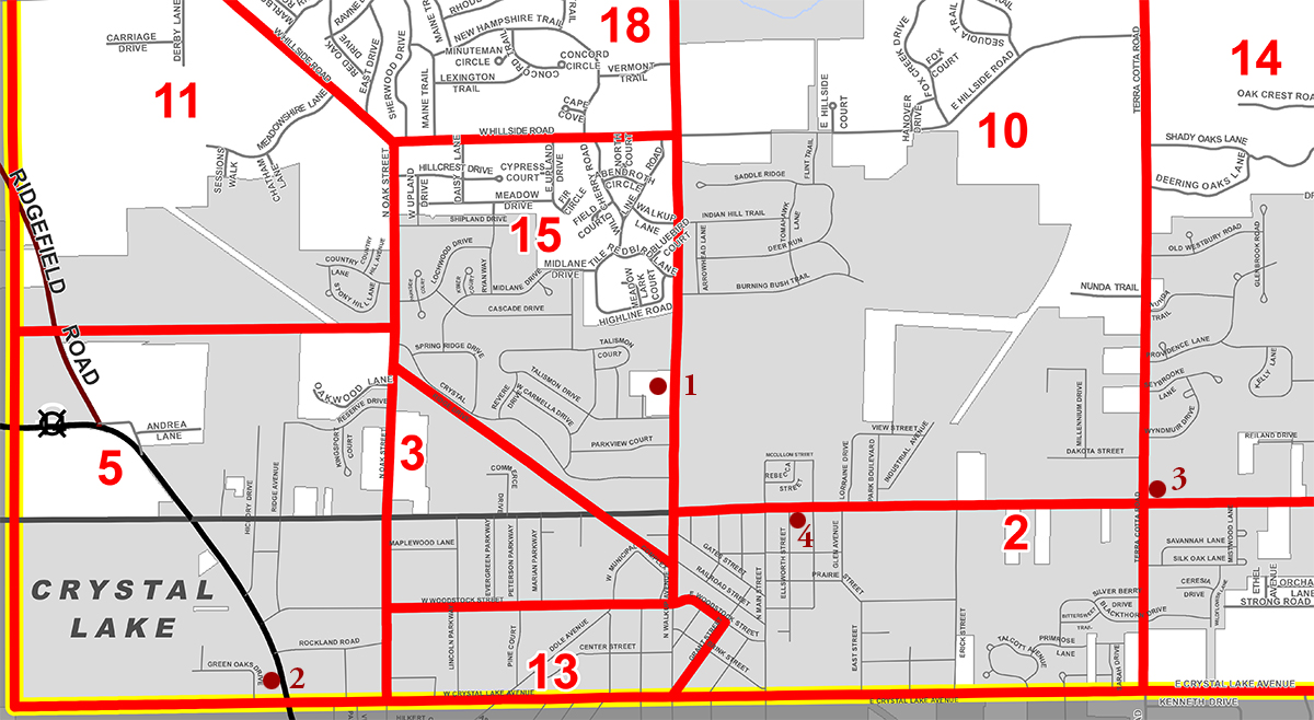 Nunda Township Map Excerpt1A